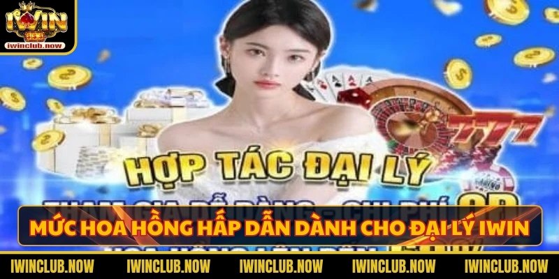 Có nhiều mức ưu đãi chiết khấu hoa hồng dành cho bạn tại Iwin