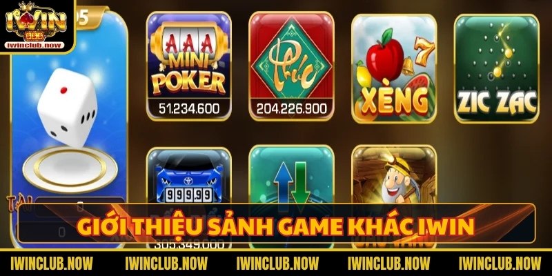 Giới thiệu sảnh Game khác IWIN